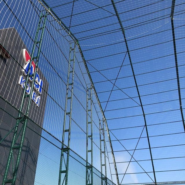 Сетка для открытой спортивной площадки г Ростов-на-дону, ячейка 40x40 мм, нить 3.5 мм, полипропилен